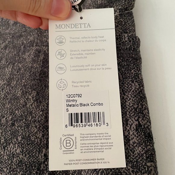 Mondetta | Women Fleece Lined Leggings with Pockets! | Size: S - Picture 4 of 4